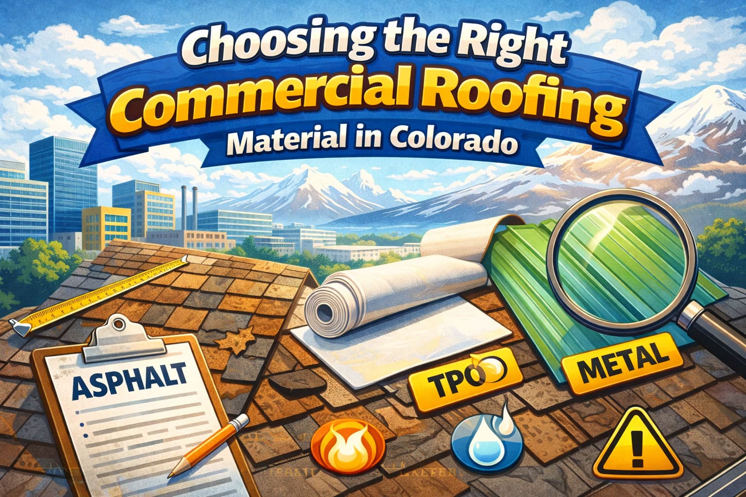 Choosing the Right Commercial Roofing Material in Colorado image