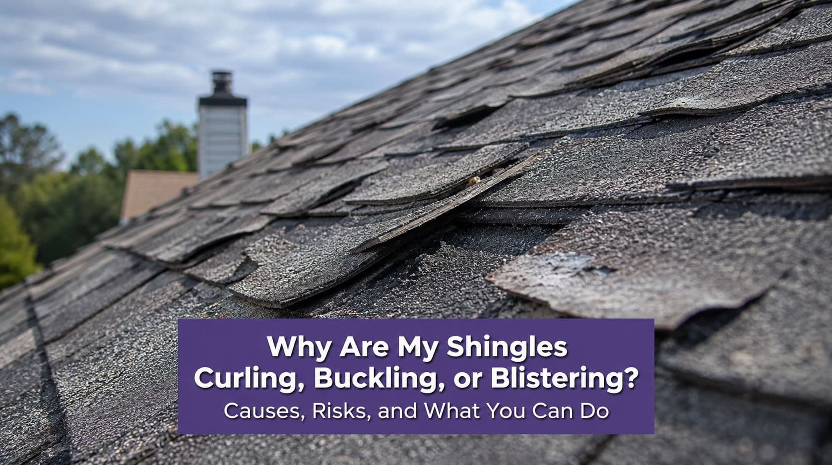 Why Are My Shingles Curling, Buckling, or Blistering? image