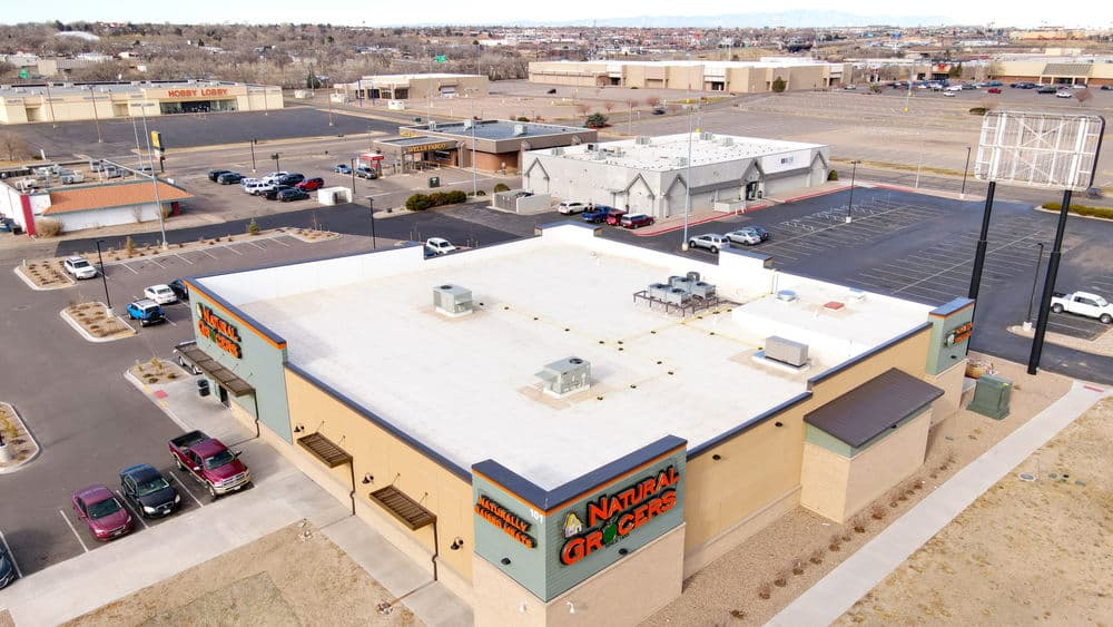 Project Natural Grocers Development with TPO Roofing in Pueblo image
