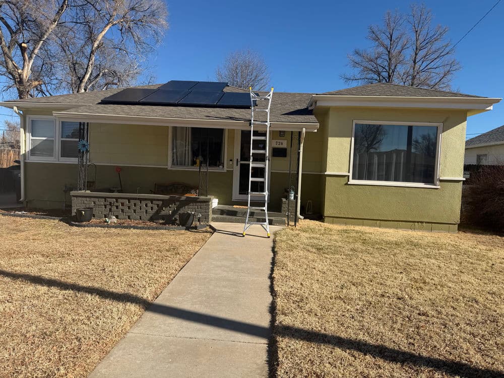 Residential Roof Inspection on a Solar-Equipped Home in Pueblo image