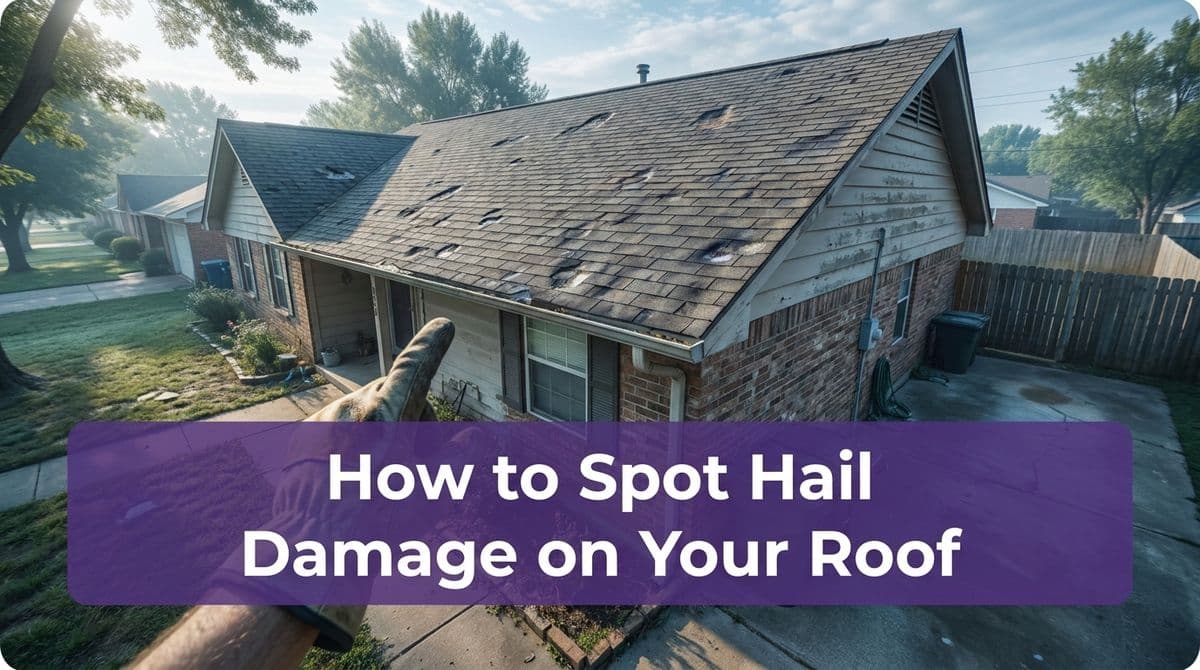 How to Spot Hail Damage on Your Roof image