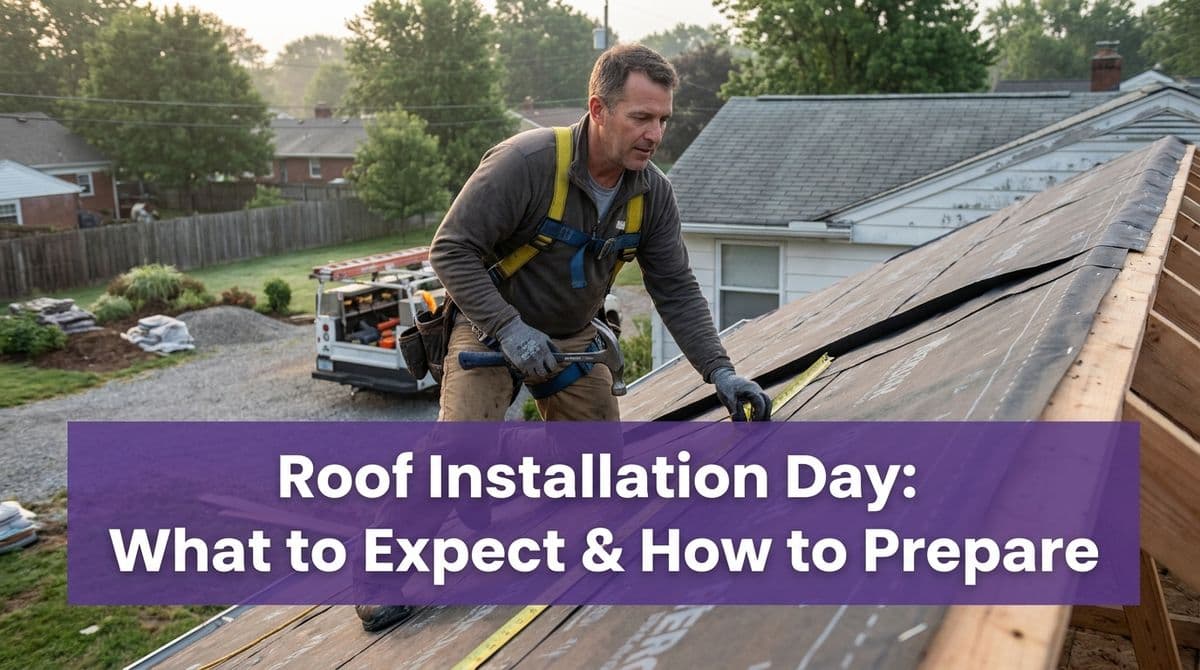Roof Installation Day: What to Expect & How to Prepare image
